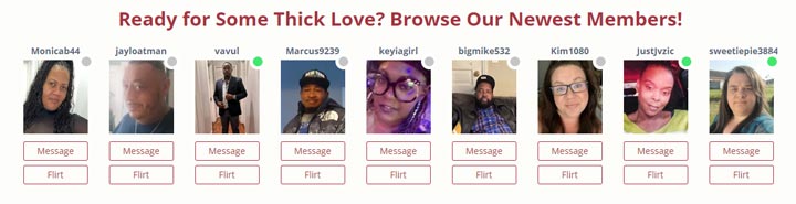 BBW Romance Review Members Screenshot