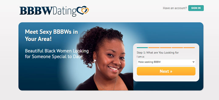 BBBW Dating Review Homepage