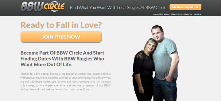 BBW Circle Review Homepage